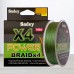 Плетений шнур для риболовлі, Sadey Power Braid Х4, 100м, перетин 0,50мм